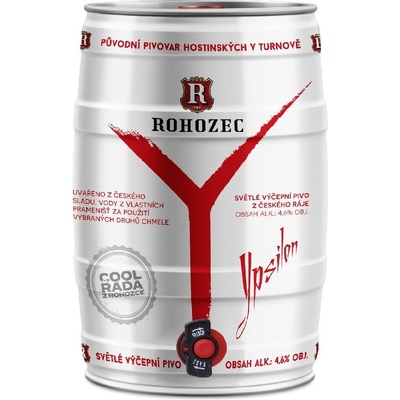 Rohozec Y světlé výčepní 11° 4,6% 5 l (sud)