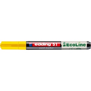edding Лаков маркер, 1-2 мм, edding "51", жълт 4-51-005 (4-51-005)