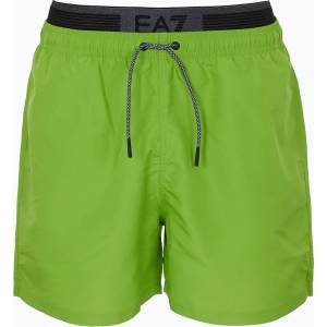 Giorgio Armani Мъжки бански EA7 Emporio Armani Logo Tape Boxer titanite