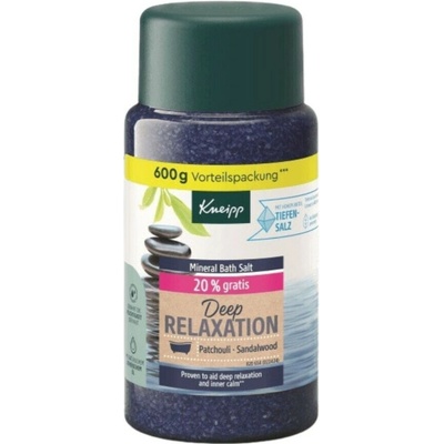 Kneipp Deep Relaxation sůl do koupele 600 g