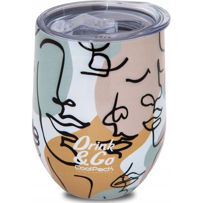Coolpack termohrnček 350 ml Art Deco