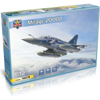ModelSvit 1/72 Mirage 2000D with SCALP-EG Shadow Storm Missile 5 camo schemes