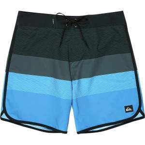 Quiksilver Бански гащета Quiksilver Surfsilk Scallop 18´´ swimming shorts - Blue (Black Tijuana)