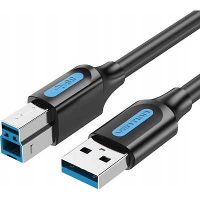Vention COOBH USB 3.0 Male to USB-B Male Printer, 2m, černý