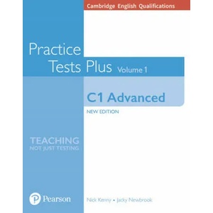 Cambridge English Qualifications: C1 Advanced Practice Tests Plus Volume 1 | Nick Kenny, Jacky Newbrook (ISBN: 9781292208718)