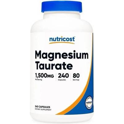 Nutricost Magnesium Taurate, 240 капсули, Nutricost (67859 (547101) NC)