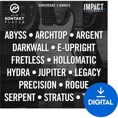 Impact Soundworks Shreddage 3 Bundle (Дигитален продукт)