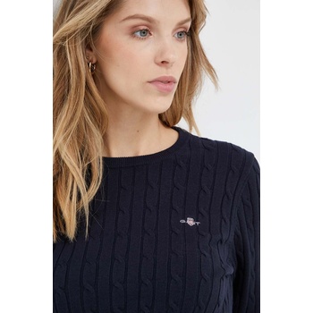Gant Пуловер Gant дамски в тъмносиньо от лека материя (4800100)