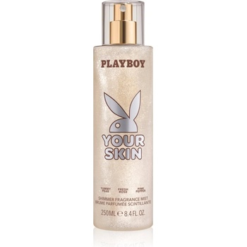 Playboy Your Skin спрей за тяло с блясък за жени 250ml