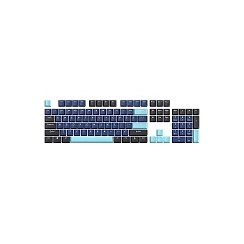 MARVO PRO Marvo капачки за клавиатура Custom Keycap Set PBT, 104 keys, Dark Blue, Black, Cyan - MARVO-KP-01-BL (MARVO-KP-01-BL)