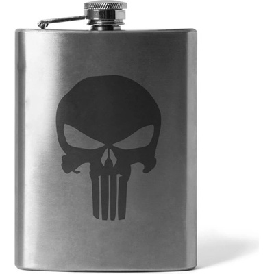 DRAGOWA gravírovaná ploskačka Punisher 210 ml