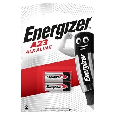 Energizer Алкална батерия energizer А23 lr23, 12v, За аларми, 2бр. блистер /цена за 2 батерии/ (energ-ba-lr23-2pk)