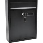 GEKO Пощенска кутия 320x240x80 мм черна 15698 (G10921)