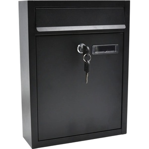 GEKO Пощенска кутия 320x240x80 мм черна 15698 (G10921)