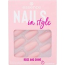 Essence Nails In Style umělé nehty 14 Rose and Shine 12 ks