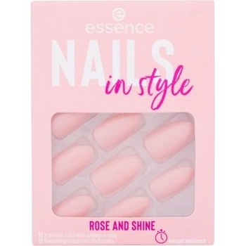 Essence Nails In Style umělé nehty 14 Rose and Shine 12 ks