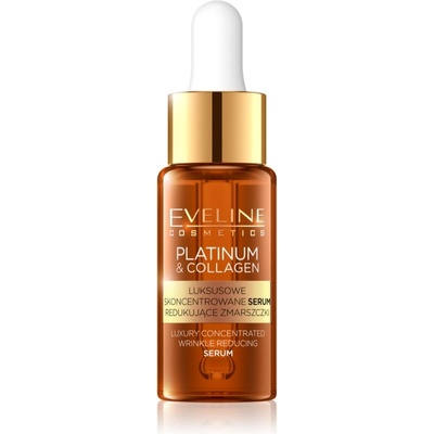 Eveline Cosmetics Platinum & Collagen концентриран серум против бръчки 18ml
