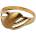 VipGold Златен дамски пръстен 2.47 гр (pr01)