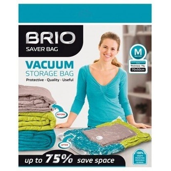 BRIO Плик за вакуумиране на дрехи Brio М размер 70х50см (Q290902)