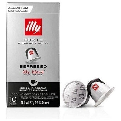 illy Forte съвместими с кафемашини NESPRESSO (10 бр. в опаковка)