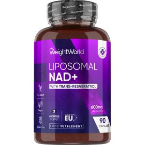WeightWorld Липозомен NAD+ транс-ресвератрол 90 капсули | WeightWorld (9B5W7 WW)