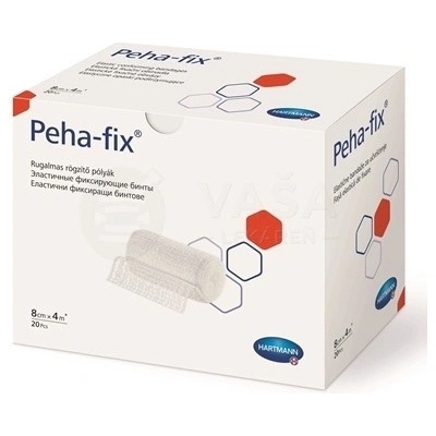 Peha-fix Ovínadlo fixačné superelastické 8 cm x 4 m 20 elastických obväzov