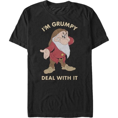 ZOOT. Fan Черна мъжка тениска на Disney Grumpy Deal ZOOT. Fan | Cheren | МЪЖЕ | L