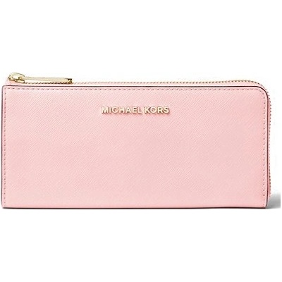 Michael Kors Quarter kožená peněženka růžová