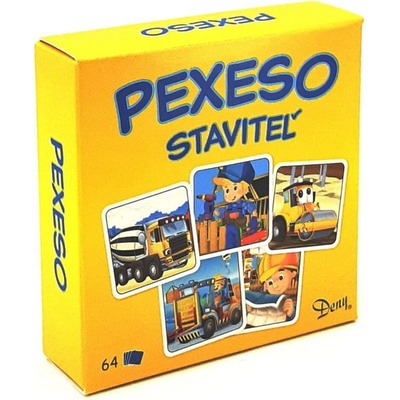 Pexeso Stavitel v krabičce