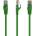 Gembird CAT6 U-UTP Patch кабел 0, 5 м зелен PP6U-0.5M/G (PP6U-0.5M/G)