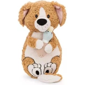 NICI Ничи: Кафяво плюшено куче и патица - 40 x 20 cm