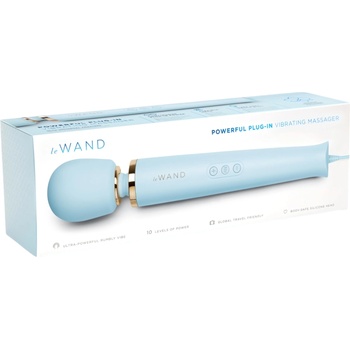 Le Wand - ексклузивен масажиращ вибратор, син цвят