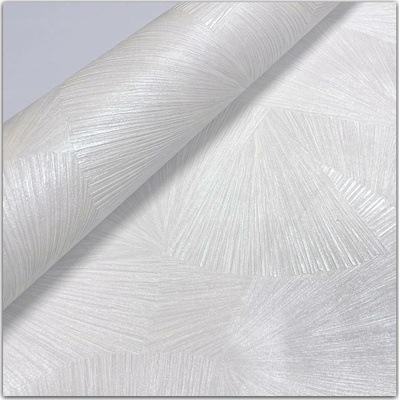 Tapeta v roli Erismann Fashion for Walls 53 cm x 10,05 m bílo-šedá
