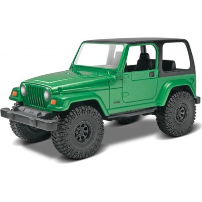 Revell Monogram Build & Play Snap Kit auto 1695 Jeep Wrangler Rubicon 1:25