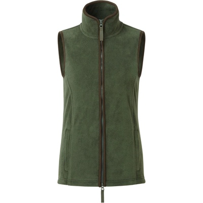 Premier Workwear Artisan Dámska fleecová vesta PR804 Moss Green