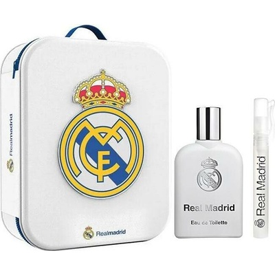 Real Madrid EDT 100 ml + EDT 10 ml + taška pre mužov
