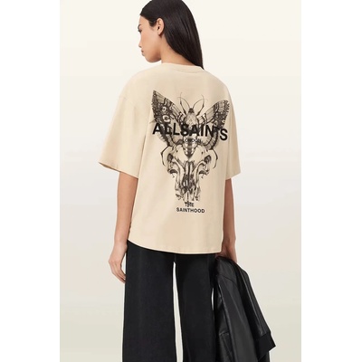 AllSaints Памучна тениска AllSaints HALIS (W140JE)