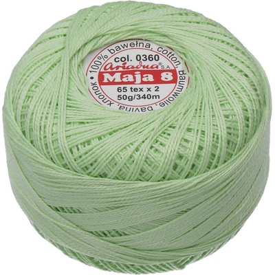 Ariadna Háčkovacia priadza Maja 8 50 g - 0360