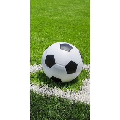 Jerry Fabrics Detská osuška s potlačou - Futbal - ihrisko 70 x 140 cm