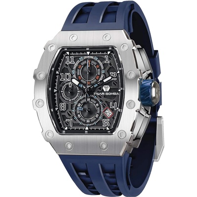 Tsar Bomba Мъжки часовник TSAR BOMBA Neptune's Legacy Edition TB8204QBB (TB8204QBB)