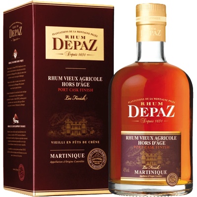 Depaz Hors D'Age Rhum XO Port Cask Finish Rhum