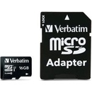 Pamäťové karty Verbatim microSDHC 16GB class 10 44082