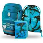 Baagl SET 3 Airy Plus Butterfly: раница, пенал, торба BAAGL | Sin | Момчешки | UNI