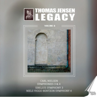 DANISH RADIO SO JENSEN - Carl Nielsen Jean Sibelius Niels Viggo Bentzon - Thomas Jensen Legacy. Vol. 6 CD