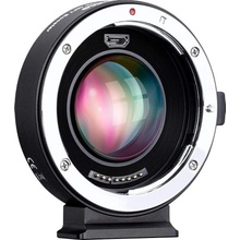 Commlite 0,71x Speed Booster adaptér Canon EF na m4/3