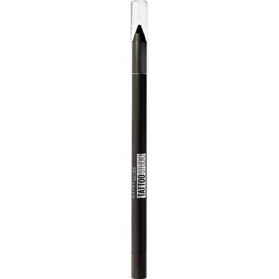 Maybelline Voděodolná gelová tužka na oči Tattoo Liner Gel Pencil 900 Deep Onyx 1,3 g – Sleviste.cz