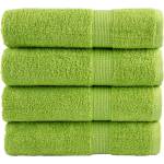 vidaXL Premium Hand Towels 4 pcs Apple Green 50x100 cm 600 gsm 100% Cotton - Untranslated (137498)