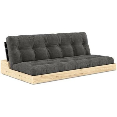 KARUP sofa BASE natural pine black charcoal 511