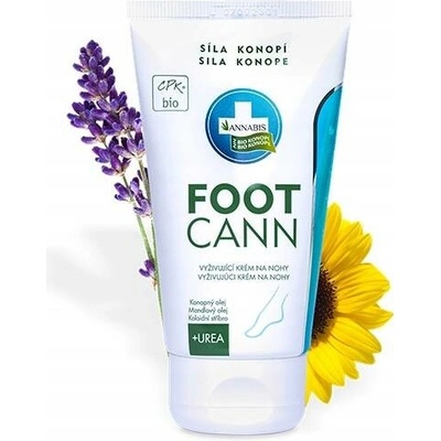 Annabis Footcann Organický krém na nohy 75 ml