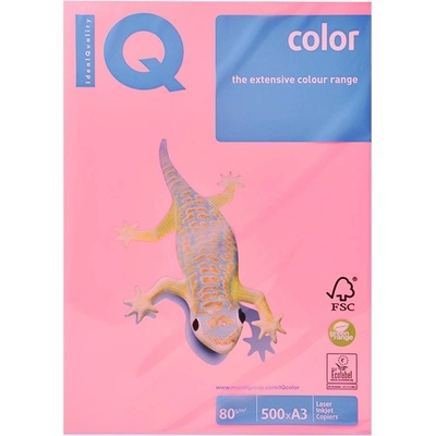 farebný papier A3/80g Neopi Malibu neón.ružový